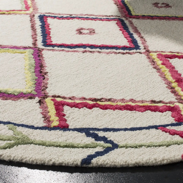 Safavieh Bellagio 5'-0" x 5'-0" Rug in Ivory / Multi