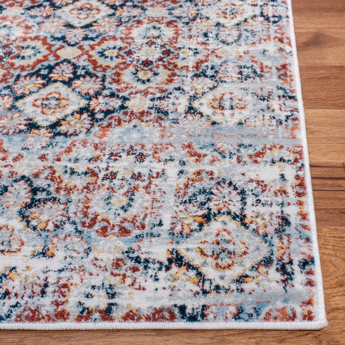 Safavieh Lagoon 4'-5" x 6'-5" Rug in Brown / Navy