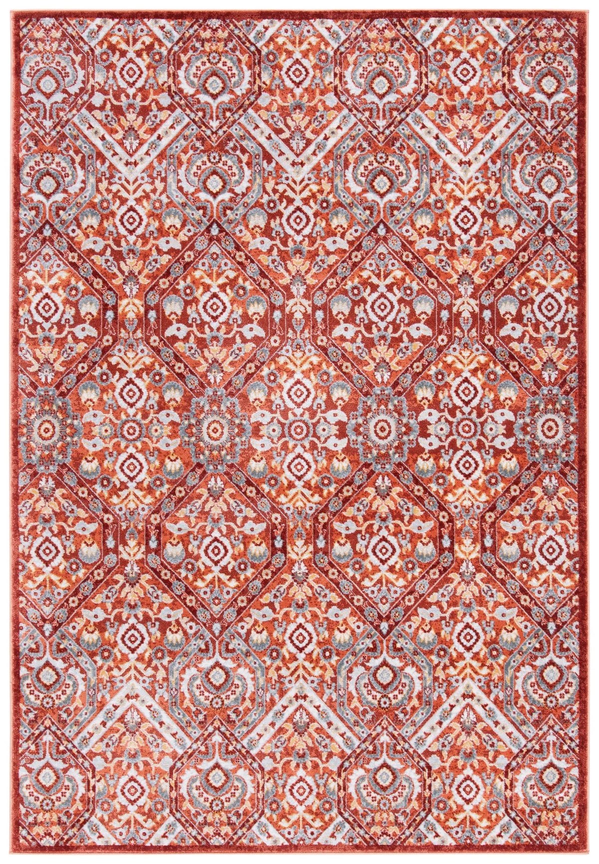 Safavieh Lagoon 4'-5" x 6'-5" Rug in Light Brown / Ivory
