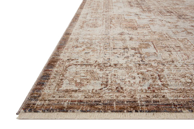 Loloi Sorrento Sor-03 Mocha/Multi Rug - rug corner