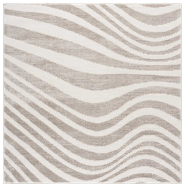 Safavieh Saylor 100 6'-3" x 6'-3" Rug in Beige / Ivory