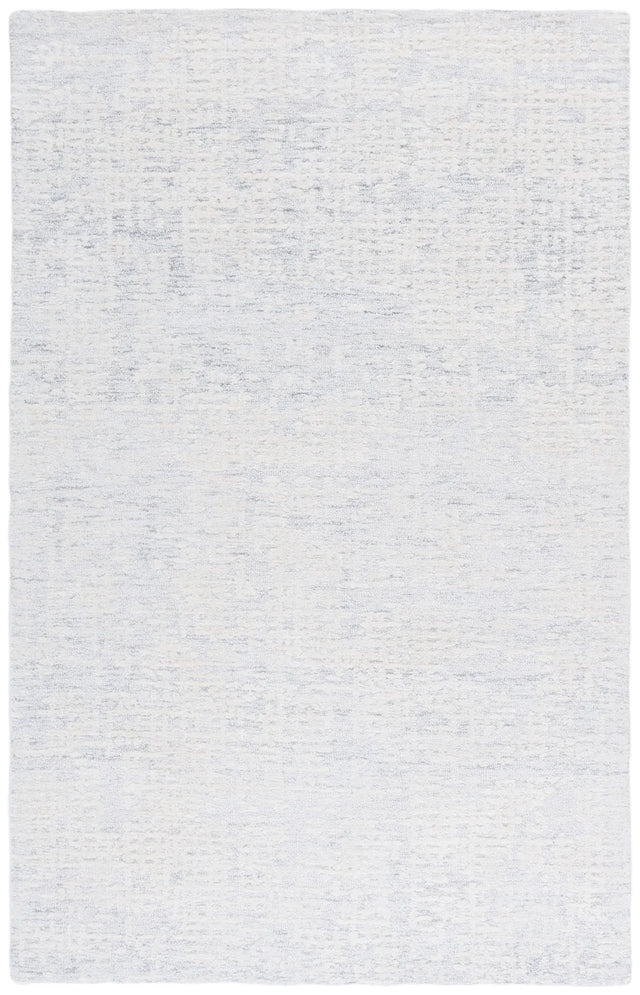 Safavieh Ebony 4'-0" x 6'-0" Rug in Silver / Ivory