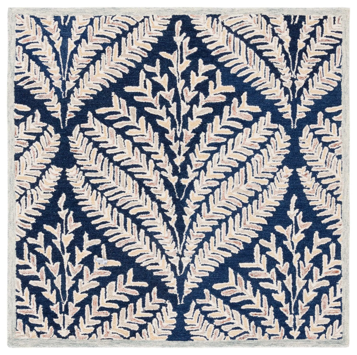 Safavieh Capri 5'-0" x 5'-0" Rug in Navy / Ivory