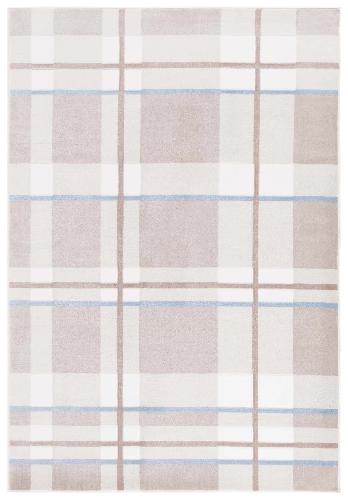 Safavieh Groove 4'-0" x 6'-0" Rug in Beige / Light Blue