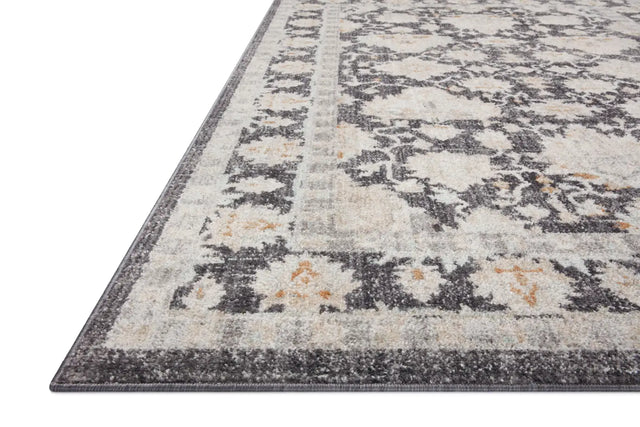 Loloi Monroe Mon-05 Charcoal/Natural Rug - rug corner