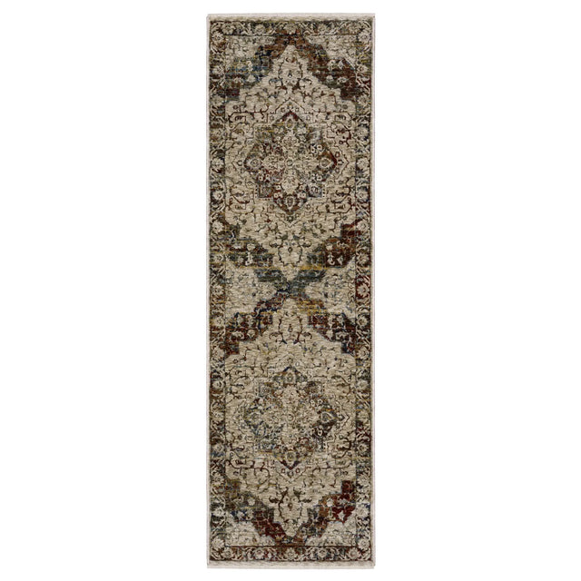 Oriental Weavers Sphinx Capella CAP12 Multi Rugs - runner