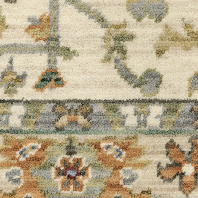 Oriental Weavers Lucca 2063Y Ivory/ Multi Rug - room scene 2