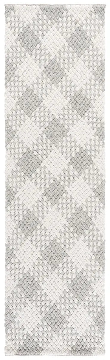 Safavieh Natural Fiber Couture 2'-3" x 8'-0" Rug in Silver / Ivory