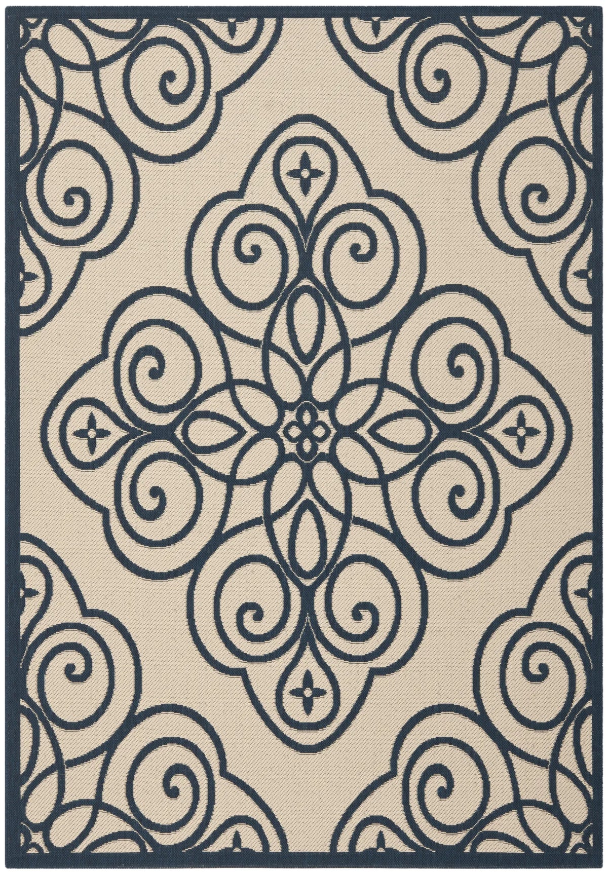 Safavieh Martha Stewart 4'-0" x 5'-7" Rug in Mariner