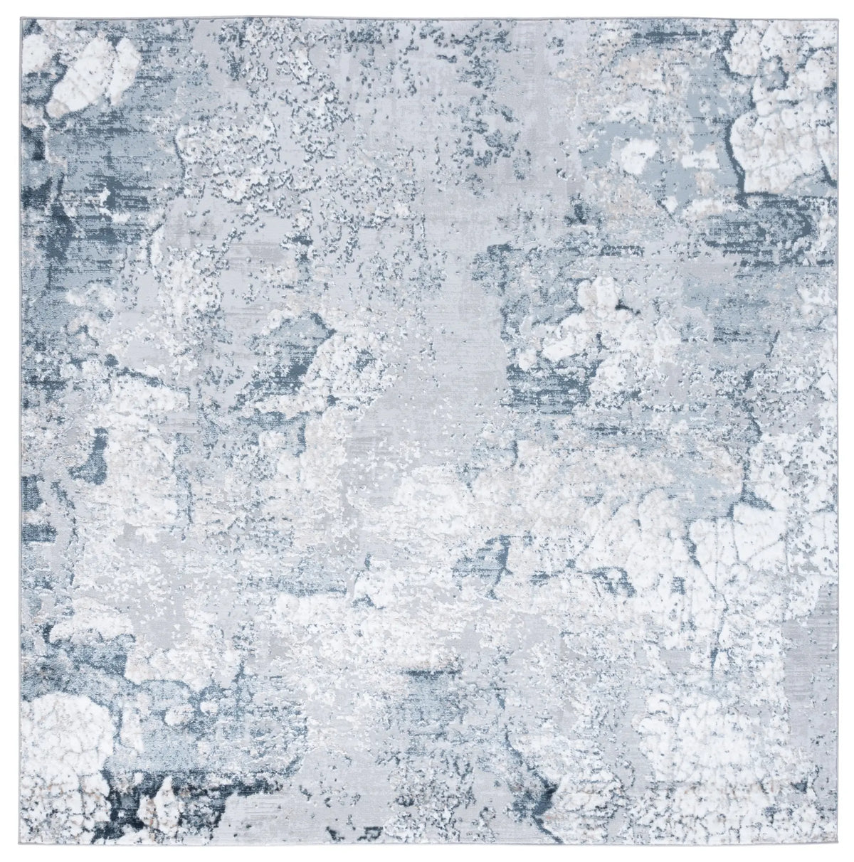 Safavieh Carter 6'-7" x 6'-7" Rug in Taupe / Navy