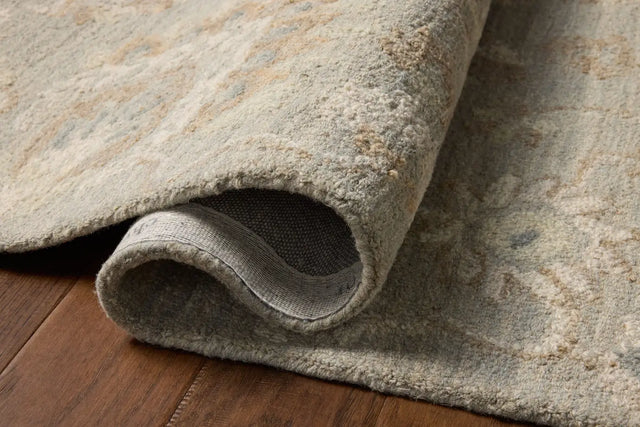 Chris Loves Julia x Loloi Dorothea DRT-01 Stone / Multi Rug - pile height