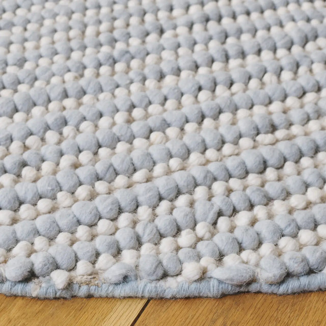 Safavieh Natura 6'-0" x 6'-0" Rug in Light Blue / Ivory