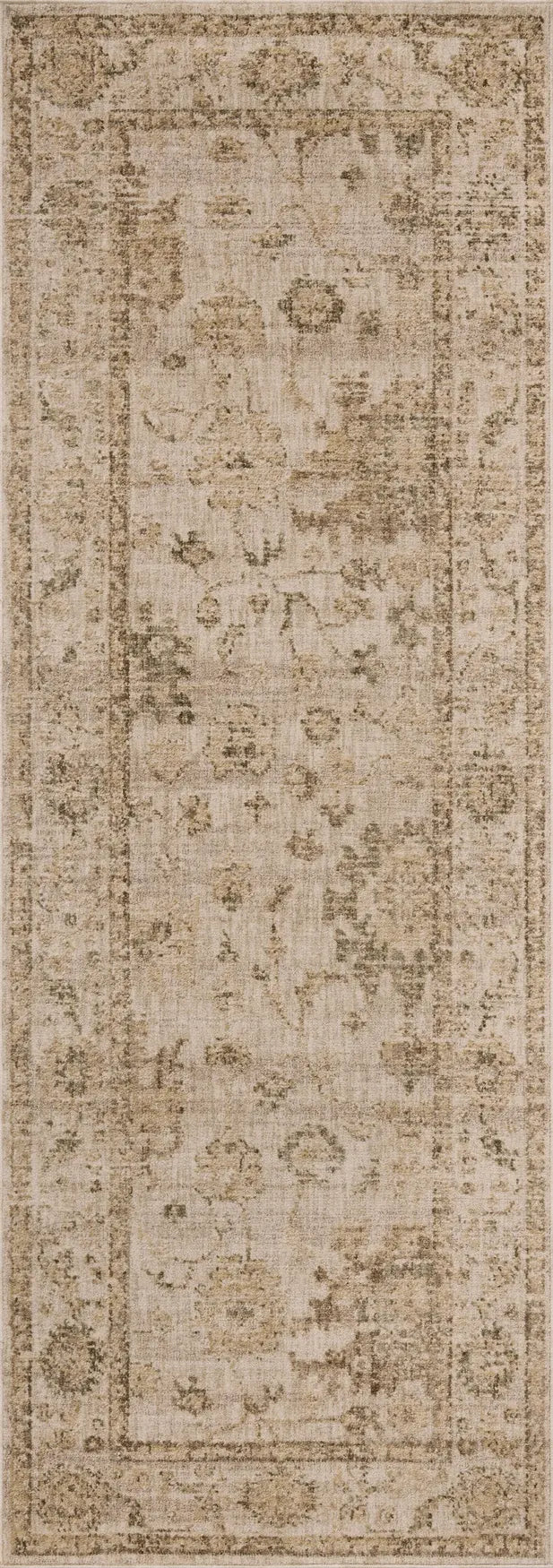 Loloi Willa WIA-09 Dove / Forest Power Loomed Rug - runner flat