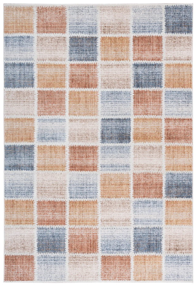 Safavieh Scarlett 400 4'-0" x 6'-0" Rug in Beige / Ivory Rust