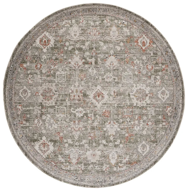 Safavieh Grove 6'-7" x 6'-7" Rug in Green / Grey