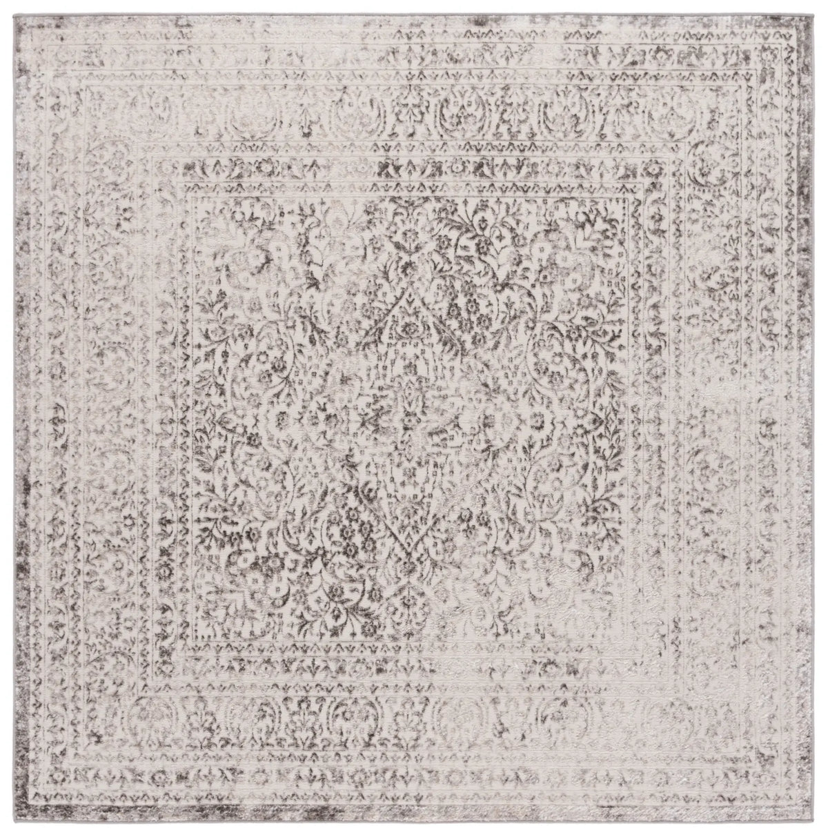Safavieh Orchard 6'-7" x 6'-7" Rug in Grey / Silver