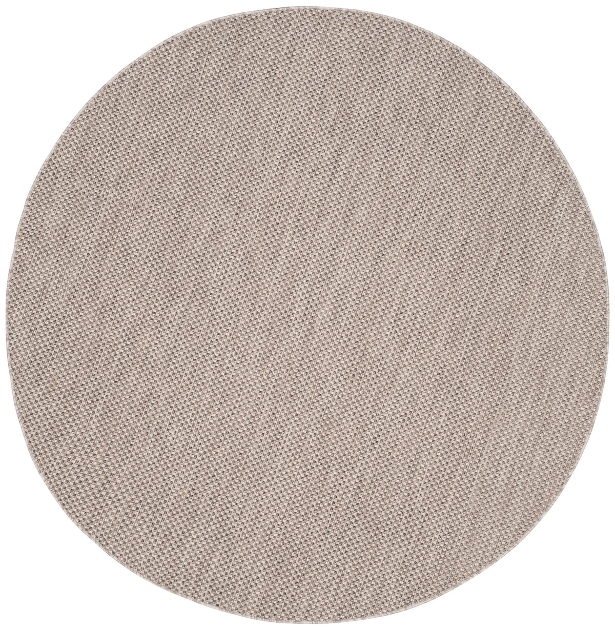 Safavieh Courtyard 5'-3" x 5'-3" Rug in Beige / Brown