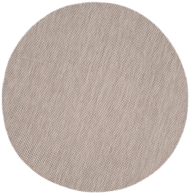 Safavieh Courtyard 5'-3" x 5'-3" Rug in Beige / Brown