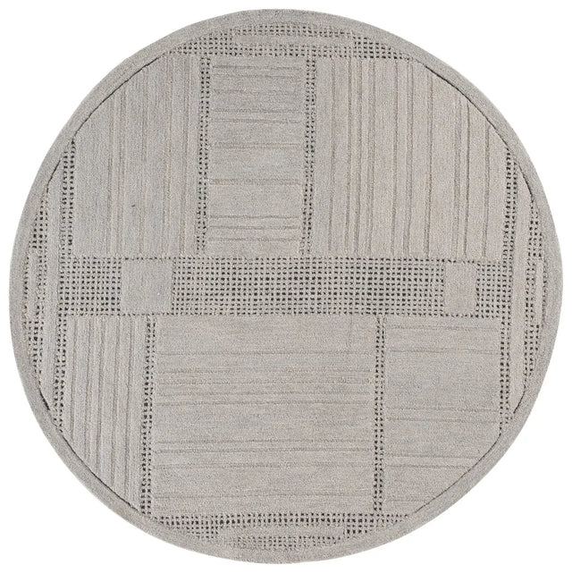 Safavieh Harvest 6'-0" x 6'-0" Rug in Silver / Grey