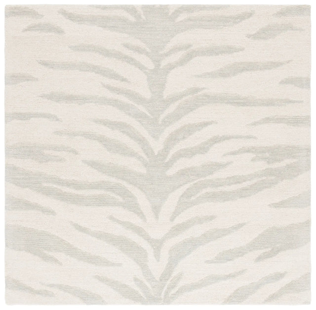 Safavieh Ebony 6'-0" x 6'-0" Rug in Green / Ivory