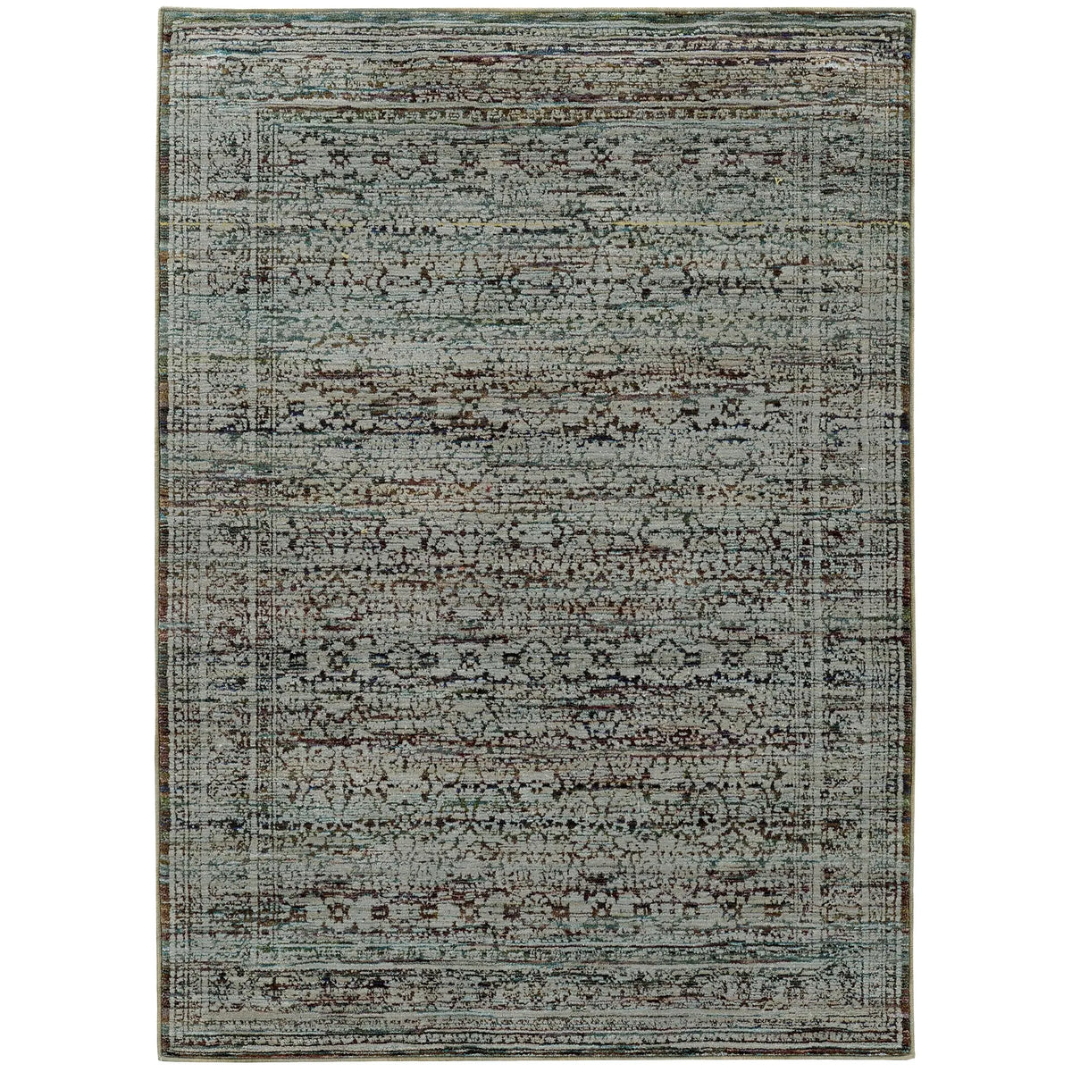 Oriental Weavers Sphinx Andorra 7127A Blue/Purple Rugs - main flat