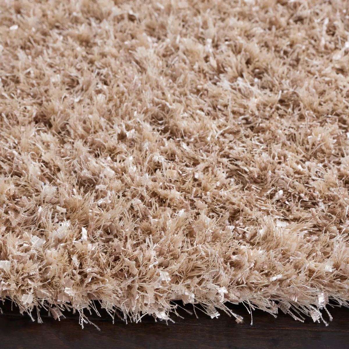 Safavieh Sg-Mls-Malibu Shag 5'-0" x 5'-0" Rug in Natural