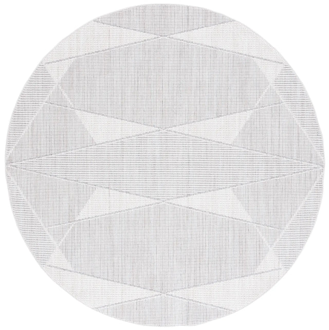 Safavieh Martha Stewart Serenity 6'-7" x 6'-7" Rug in Grey / Ivory