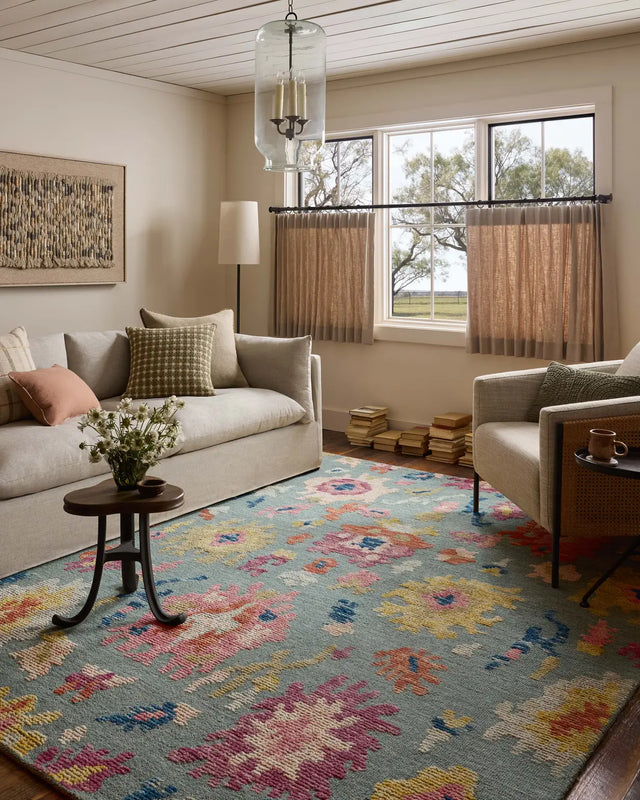 Loloi Tilly TIL-01 Spa / Multi Rug - room scene 3