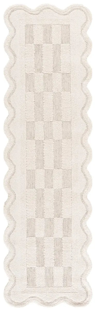 Safavieh Ebony 2'-3" x 8'-0" Rug in Beige / Ivory