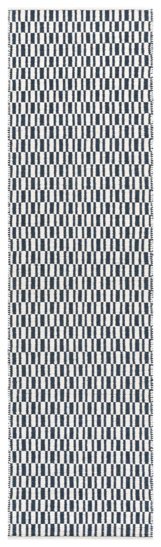 Safavieh Vermont 2'-3" x 9'-0" Rug in Navy / Ivory