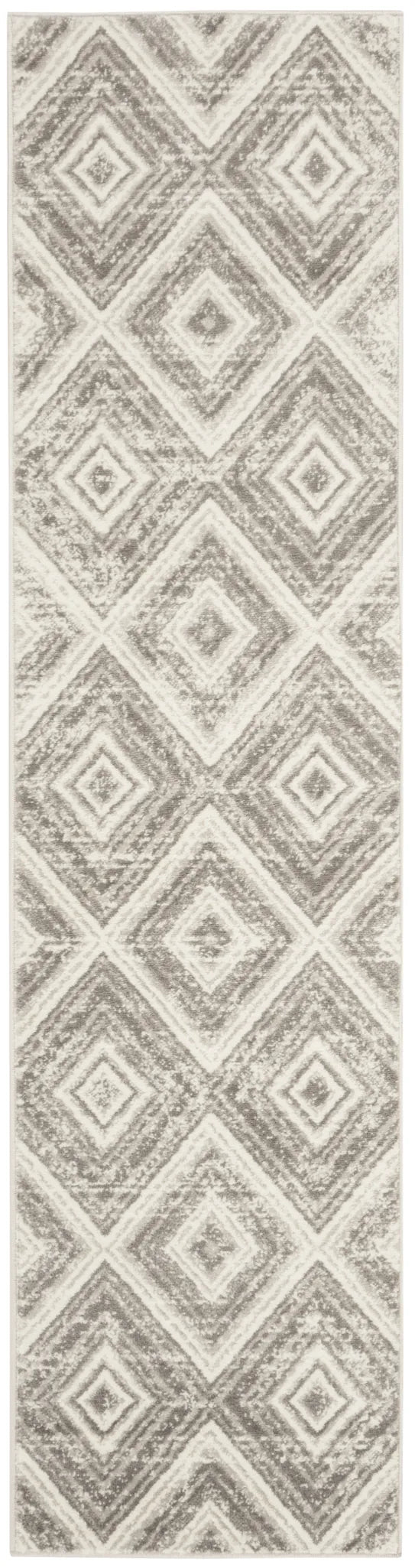 Safavieh Skyler 2'-0" x 14'-0" Rug in Grey / Ivory