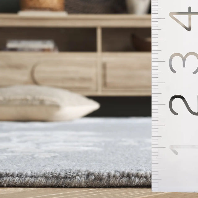 Safavieh Glamour 4'-0" x 6'-0" Rug in Grey / Ivory