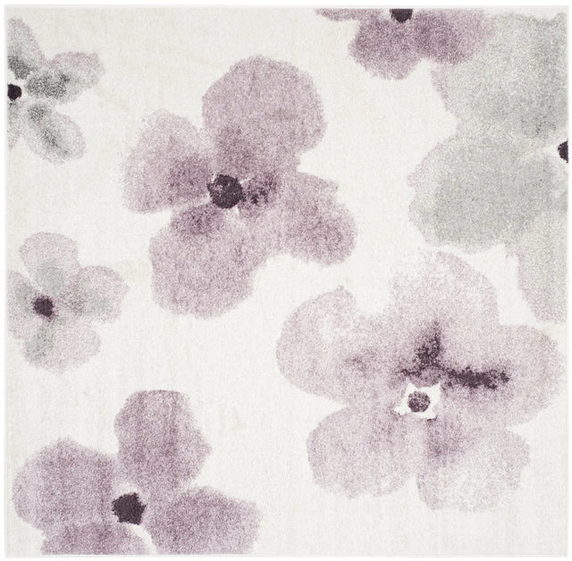 Safavieh Adirondack 6'-0" x 6'-0" Rug in Ivory / Purple