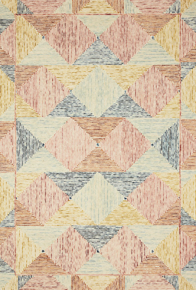 Loloi Spectrum Spe-01 Ivory/Multi Rugs - main flat