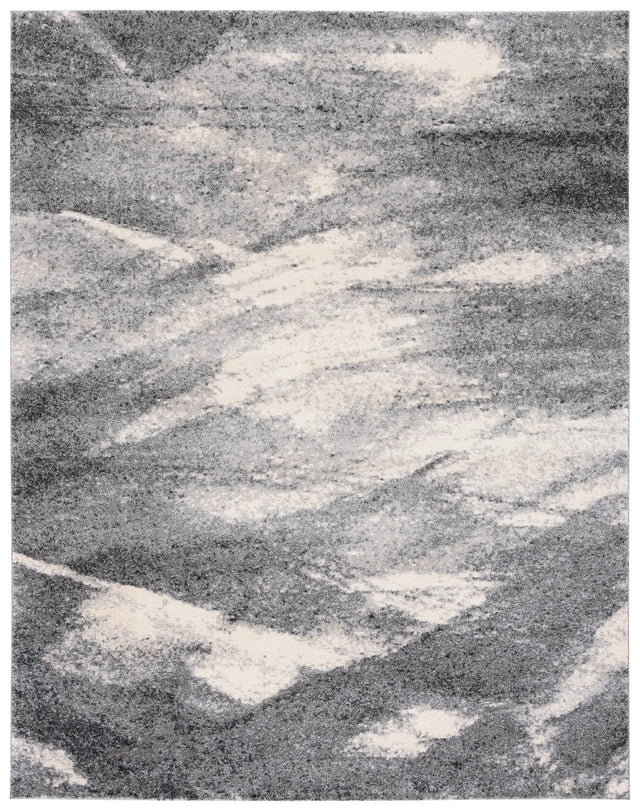 Safavieh Retro 10'-0" x 14'-0" Rug in Grey / Ivory