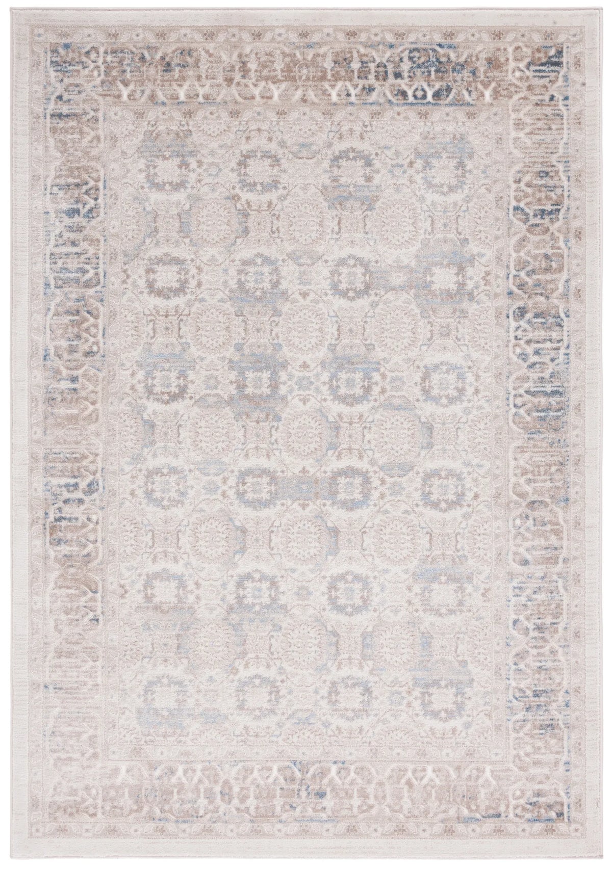Safavieh Prestige 4'-0" x 6'-0" Rug in Beige / Light Blue