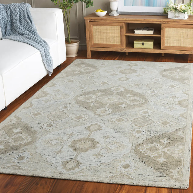 Safavieh Kenya 4'-0" x 6'-0" Rug in Beige / Ivory