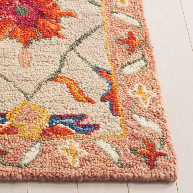 Safavieh Aspen 4'-0" x 6'-0" Rug in Ivory / Rust