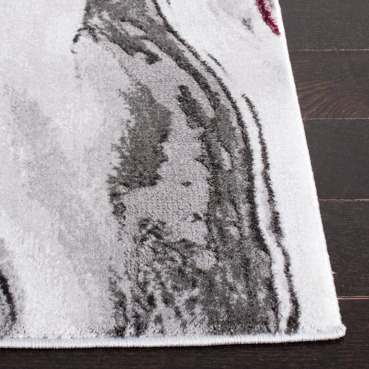 Safavieh Craft 4'-0" x 6'-0" Rug in Grey / Wine