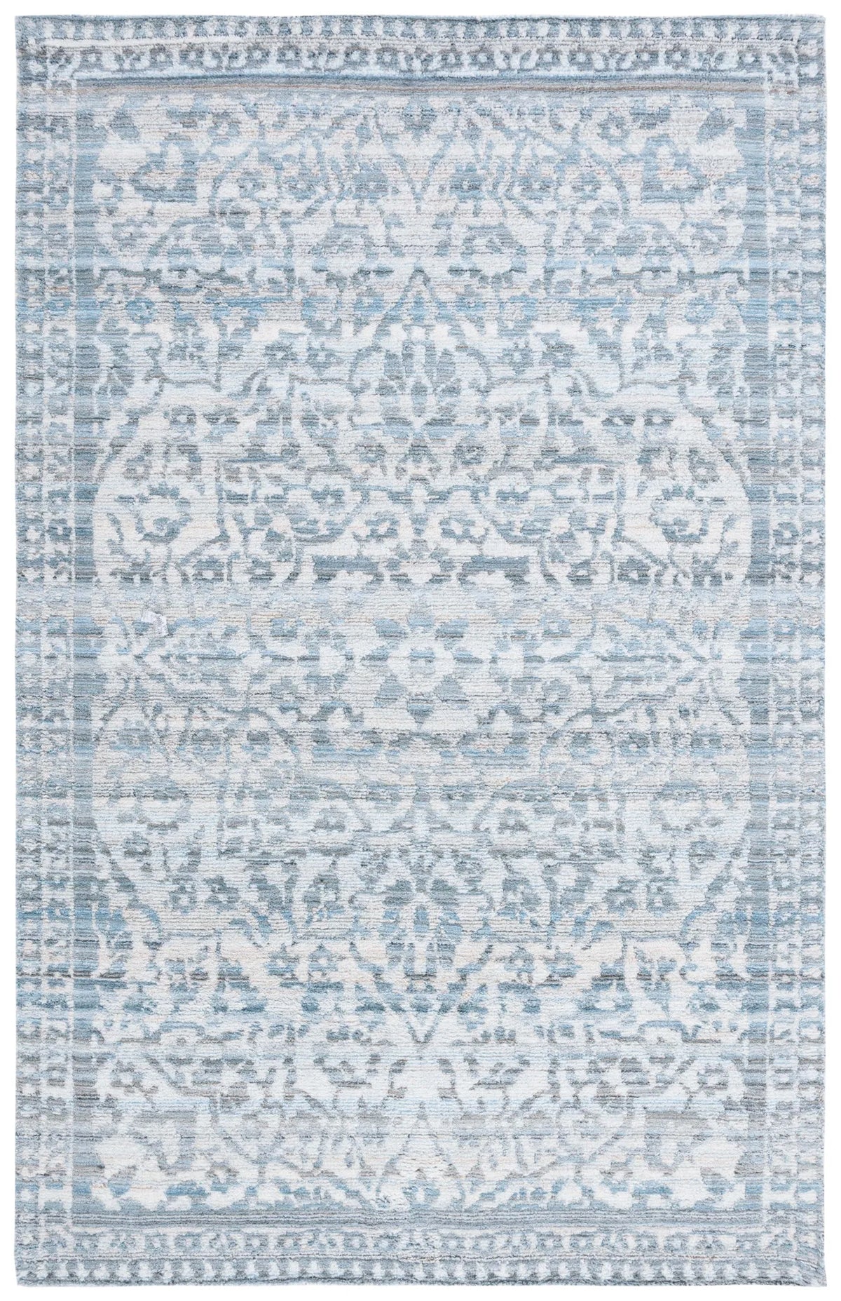 Safavieh Marquee 4'-0" x 6'-0" Rug in Blue / Grey