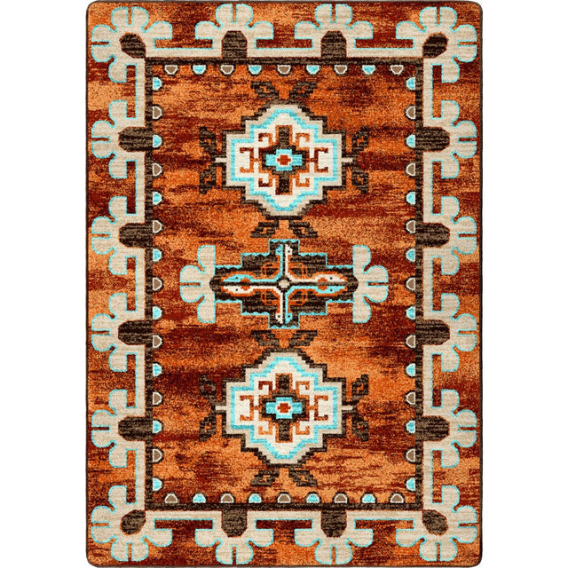 American Dakota Badlands Rust Rug