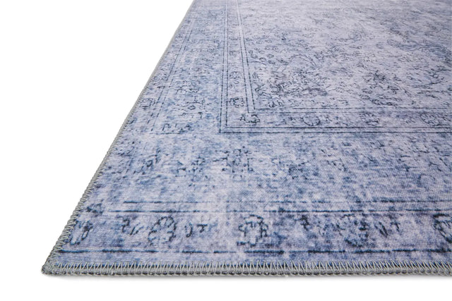 Loloi Loren Lq-09 Slate Rugs - rug corner