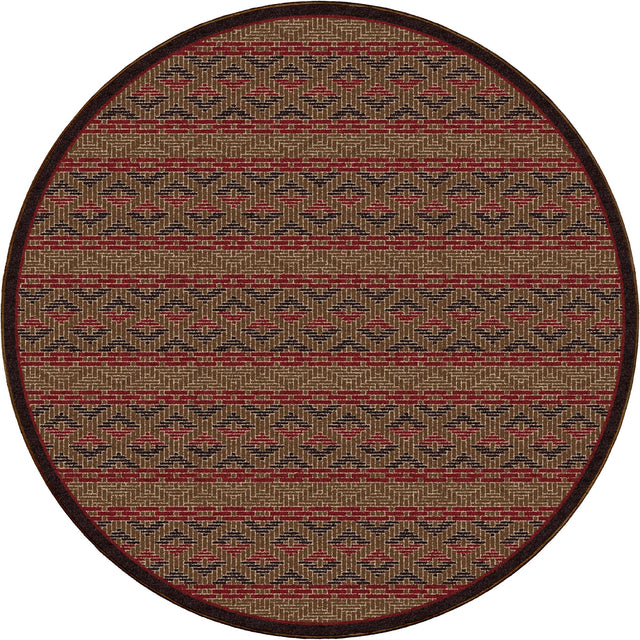 American Dakota Basket Weave Dark Chocolate Rug