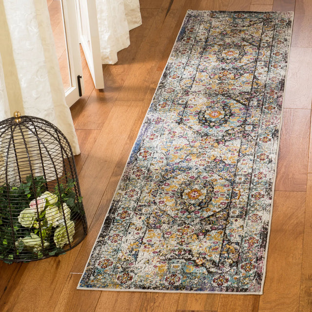 Safavieh Aria 2'-0" x 8'-0" Rug in Blue / Multi
