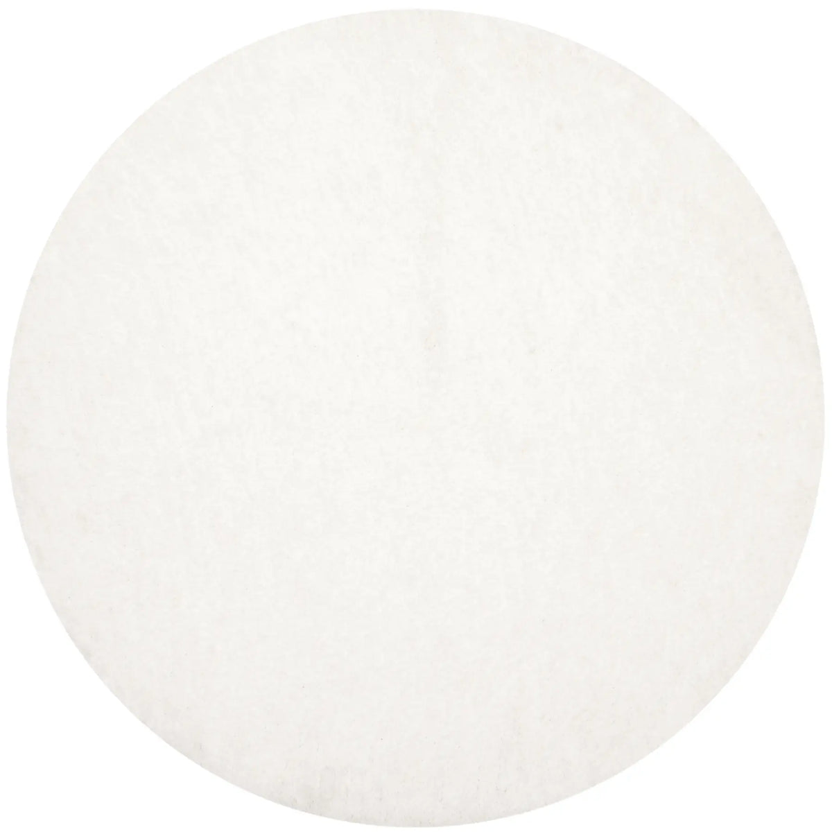 Safavieh Sheep Shag 6'-0" x 6'-0" Rug in Ivory