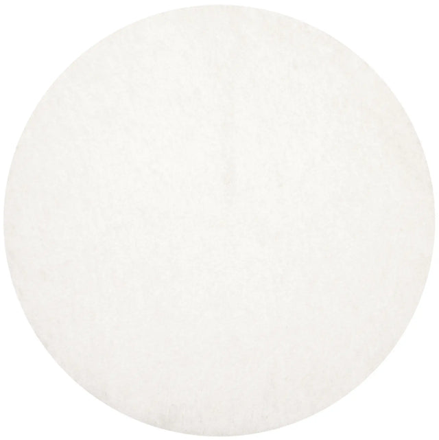 Safavieh Sheep Shag 6'-0" x 6'-0" Rug in Ivory