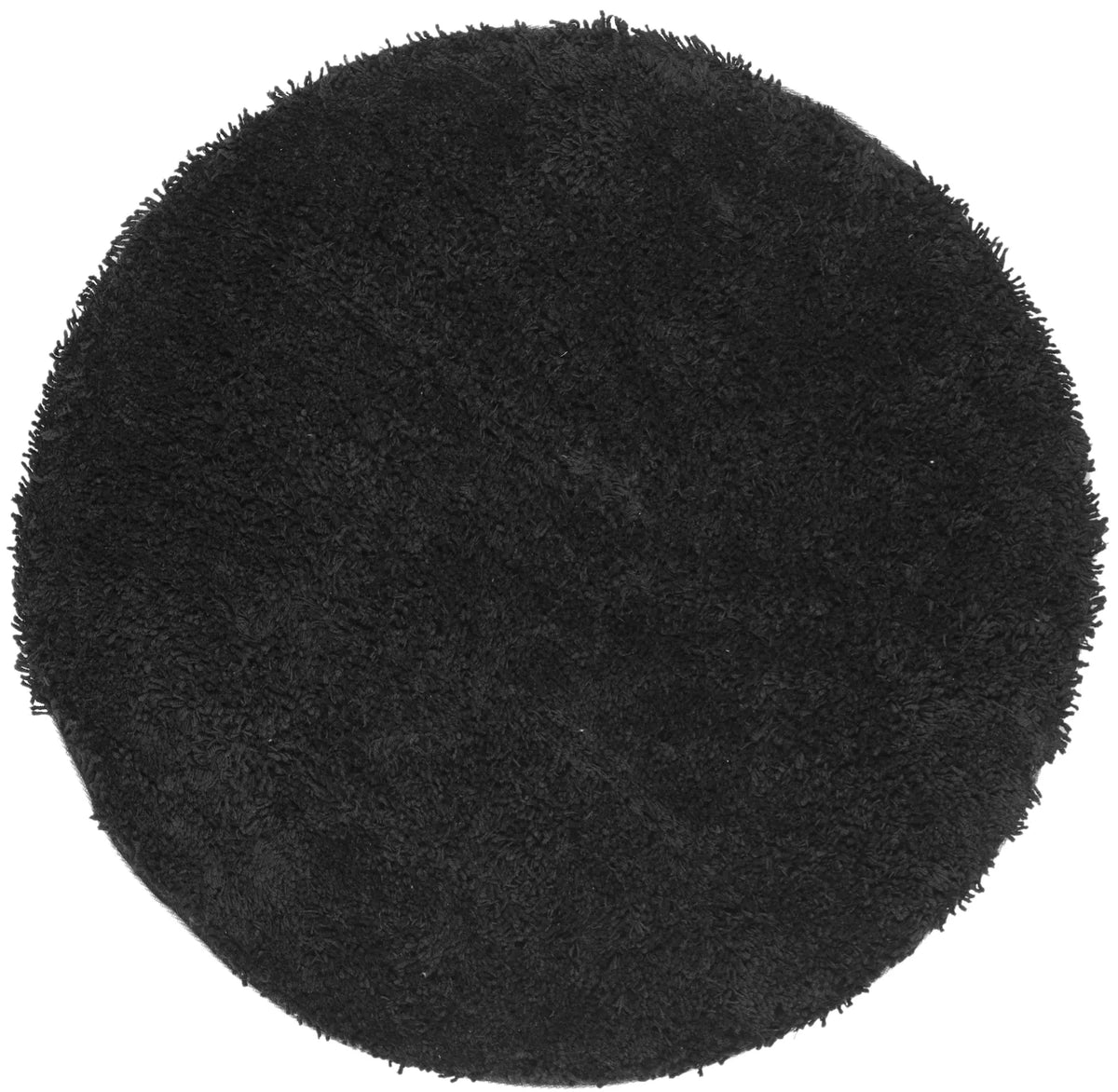 Safavieh Shag 4'-0" x 4'-0" Rug in Black