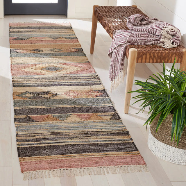 Safavieh Kilim 2'-3" x 11'-0" Rug in Blue / Rust