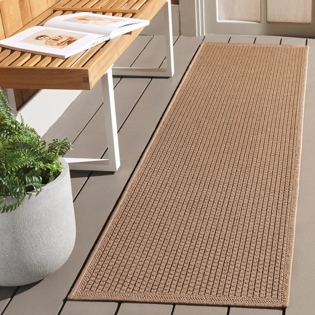 Safavieh Atrium Sisal 2'-0" x 8'-0" Rug in Beige