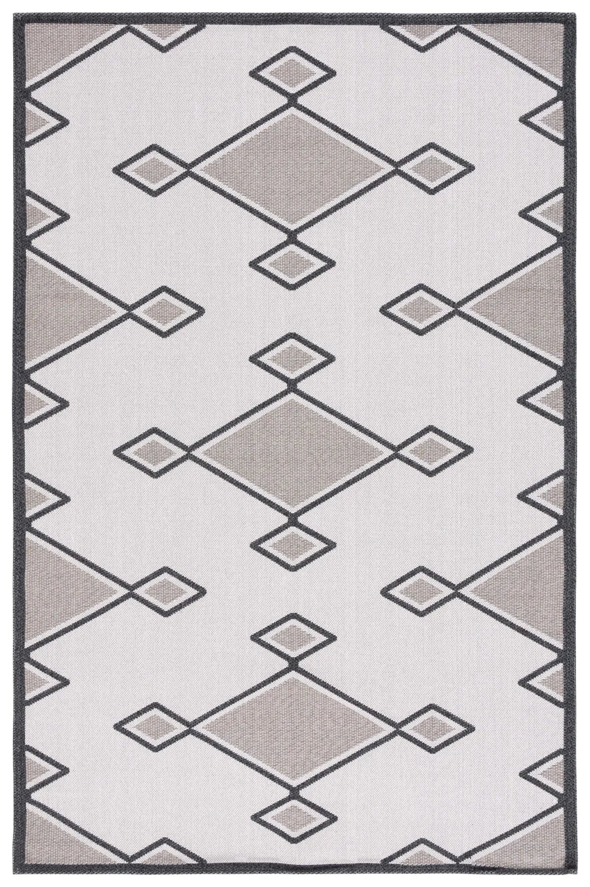 Safavieh Augustine 4'-0" x 6'-0" Rug in Beige / Black